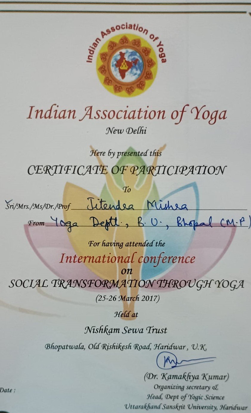 International Yoga Alliance Registration